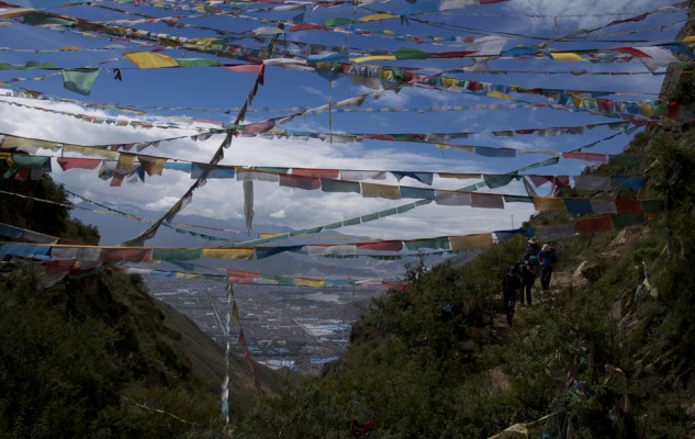 .Une vue surprenante sur Lhasa