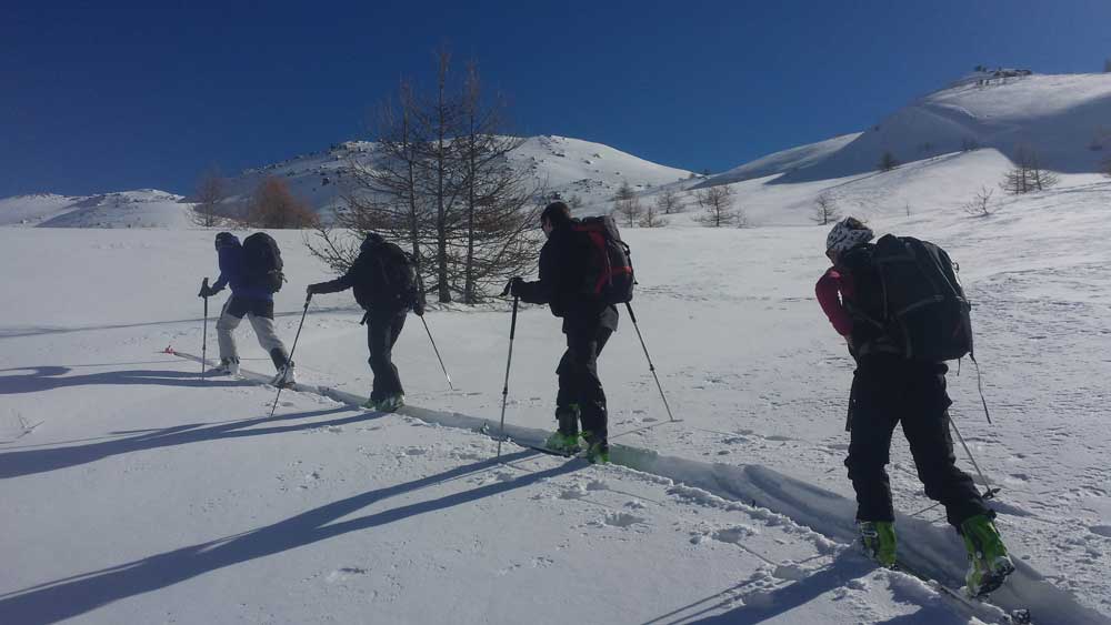 initiation au ski de randonnée à La Grave