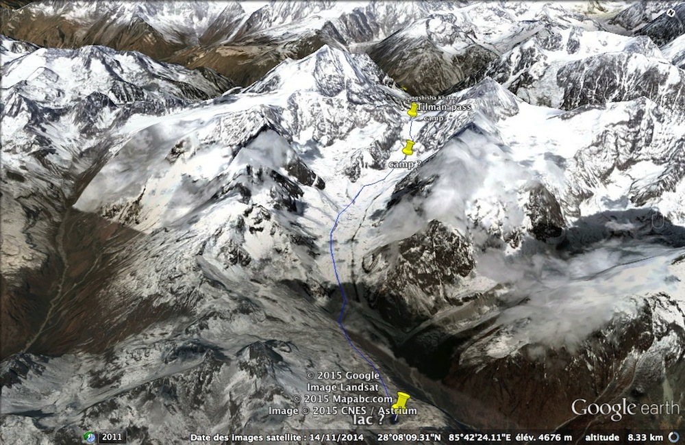 Le versant Jugal Himal du Tilman Pass. Très sauvage et peu fréquenté !