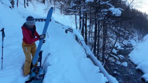 ski de randonnée au Pays de la Meije