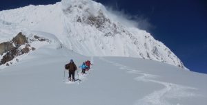 manaslu ski expedition 2020