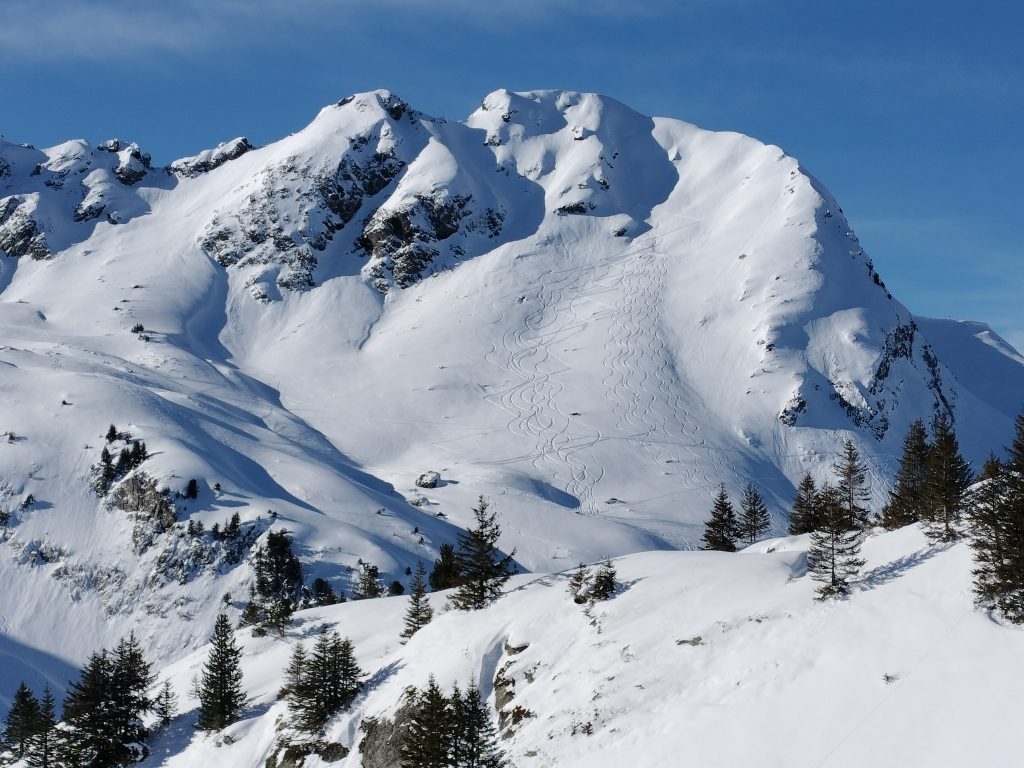 ski de randonnée en beaufortain