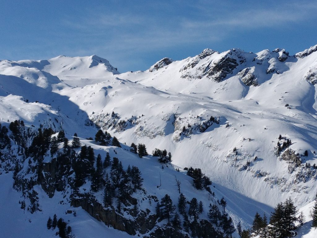 ski de randonnée en beaufortain