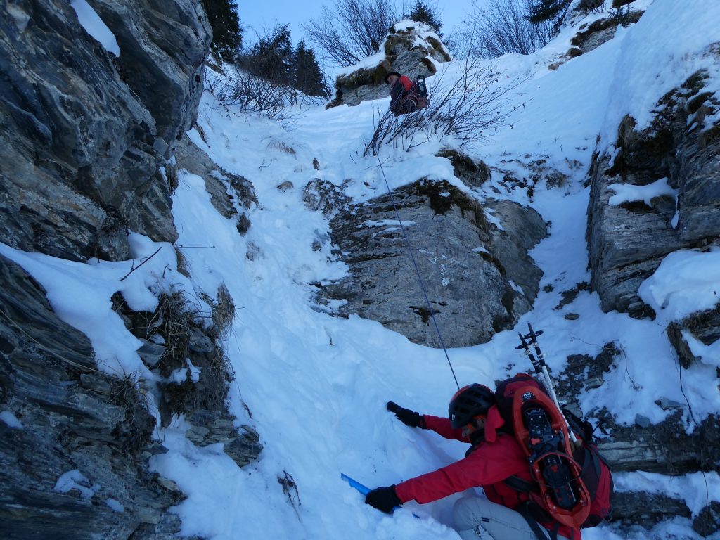 alpinisme hivernal en beaufortain