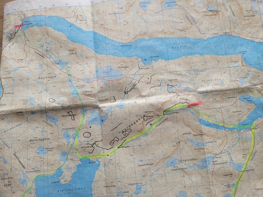 ski de randonnée nordique en Norvège