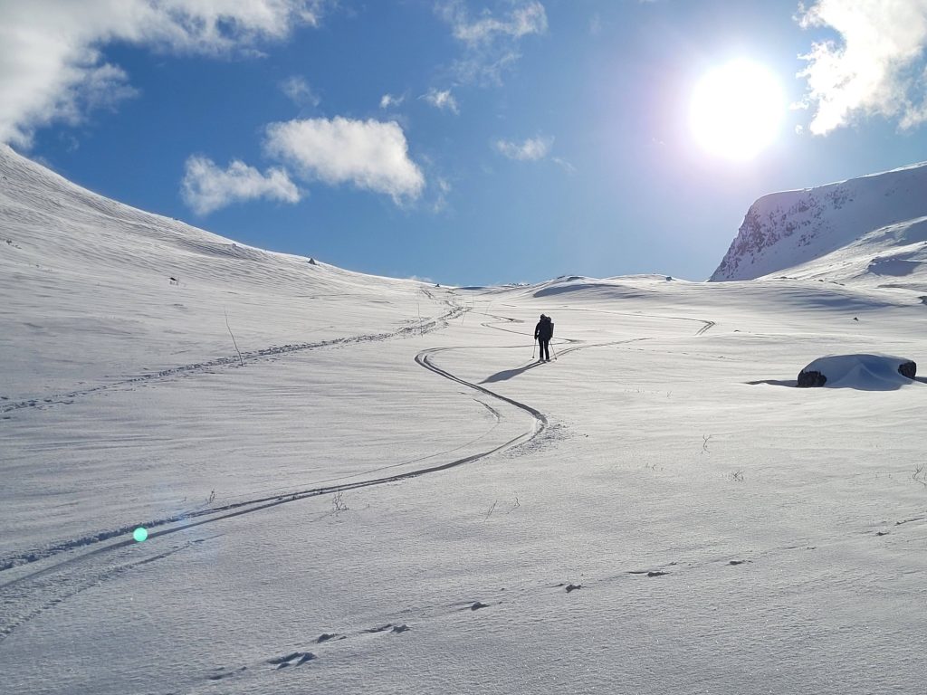 ski de randonnée nordique en Norvège