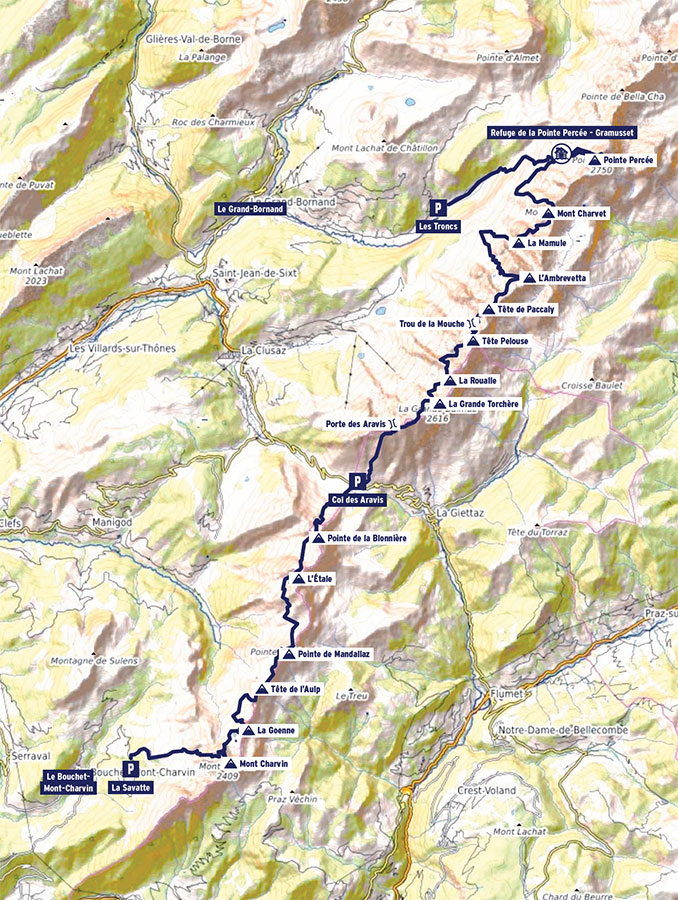 traversée des Aravis